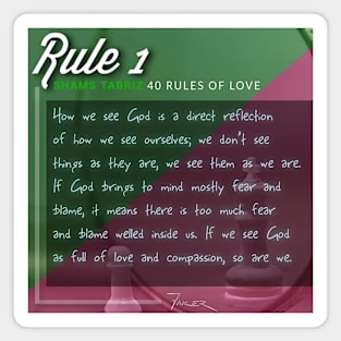 40 RULES OF LOVE - 1 Magnet